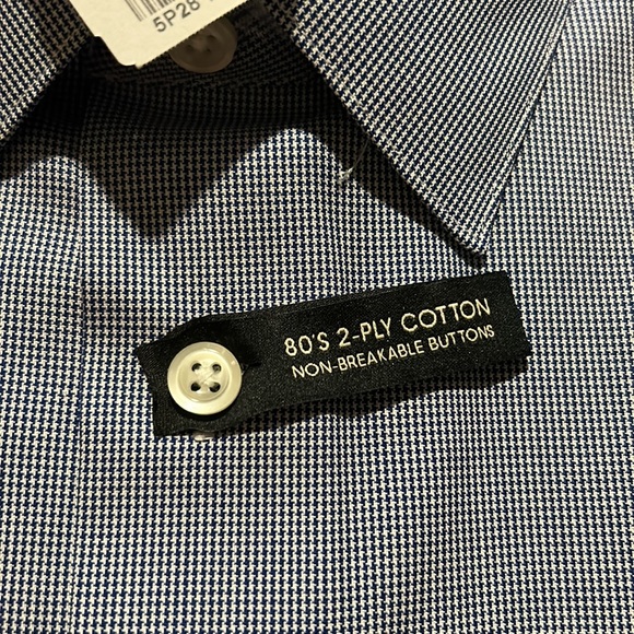 Pronto Uomo Men’s Dress Shirt 17 32/33 - Picture 4 of 5